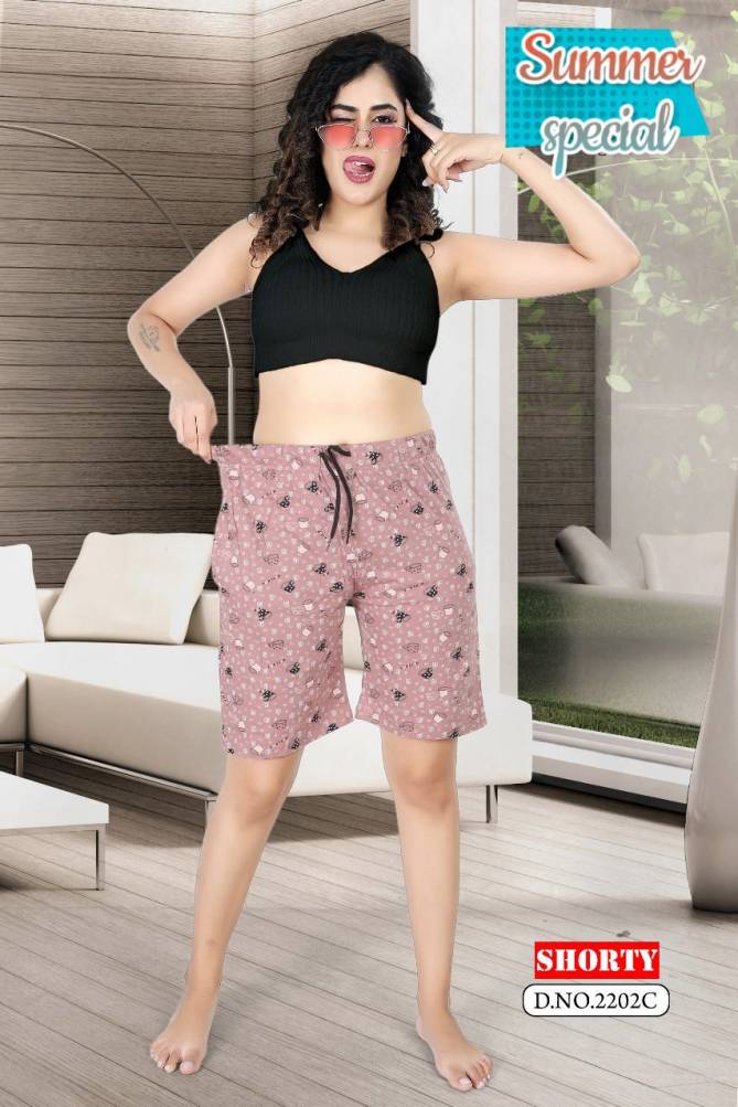 Summer Special Shorty 2022 Night Wear Wholesale Shorty Catalog
